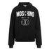 Moschino Double Smiley Black Hoodie 222ZRJ17109028 1555